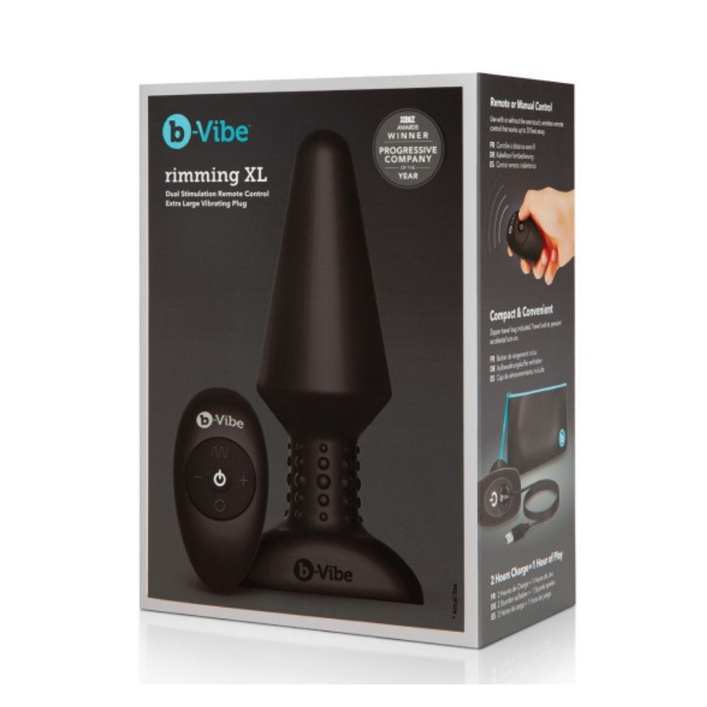 B-Vibe Rimming Plug XL box
