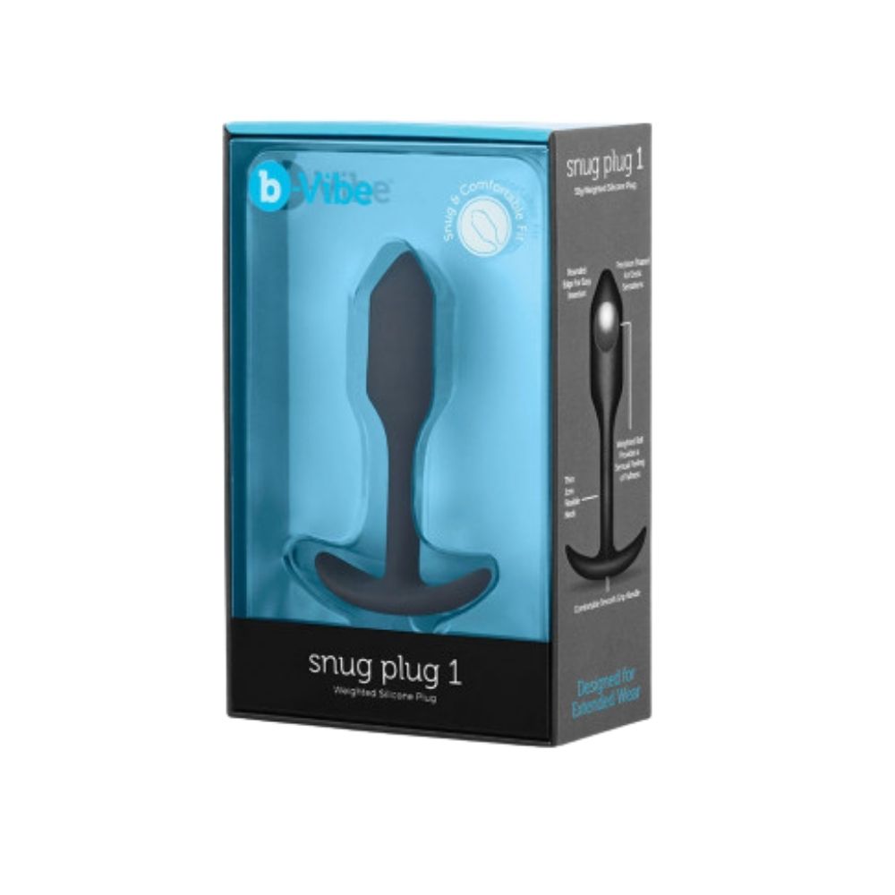 B-Vibe Snug Plug 1 (S) box