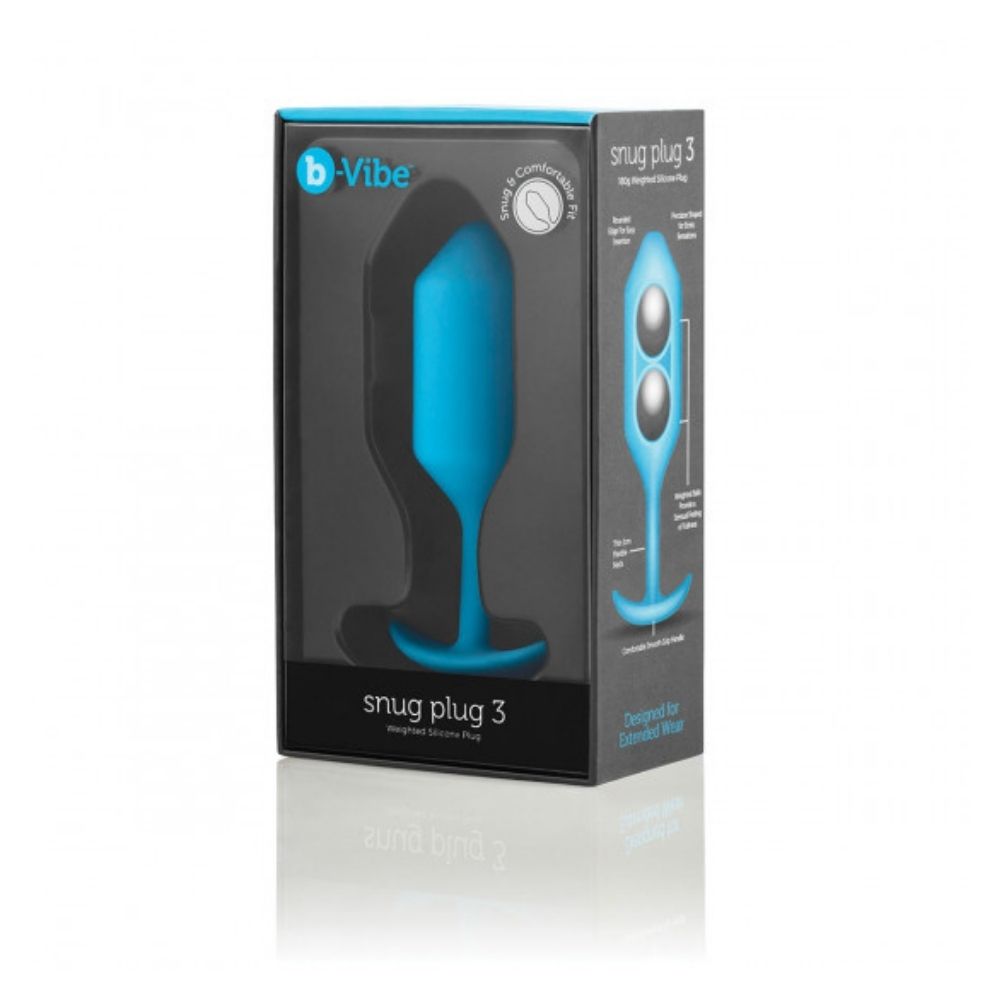 Teal B-Vibe Snug Plug 3 (L) box