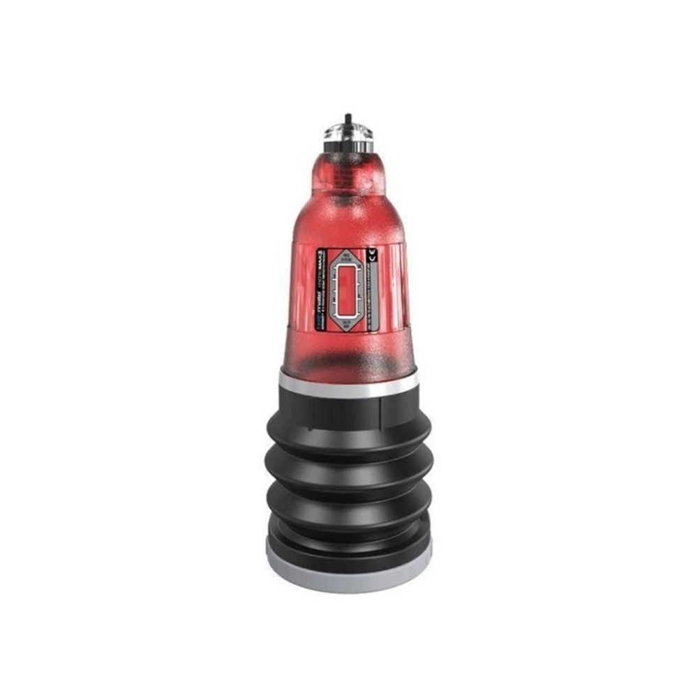Bathmate Hydromax 3 Red standing upright on its base