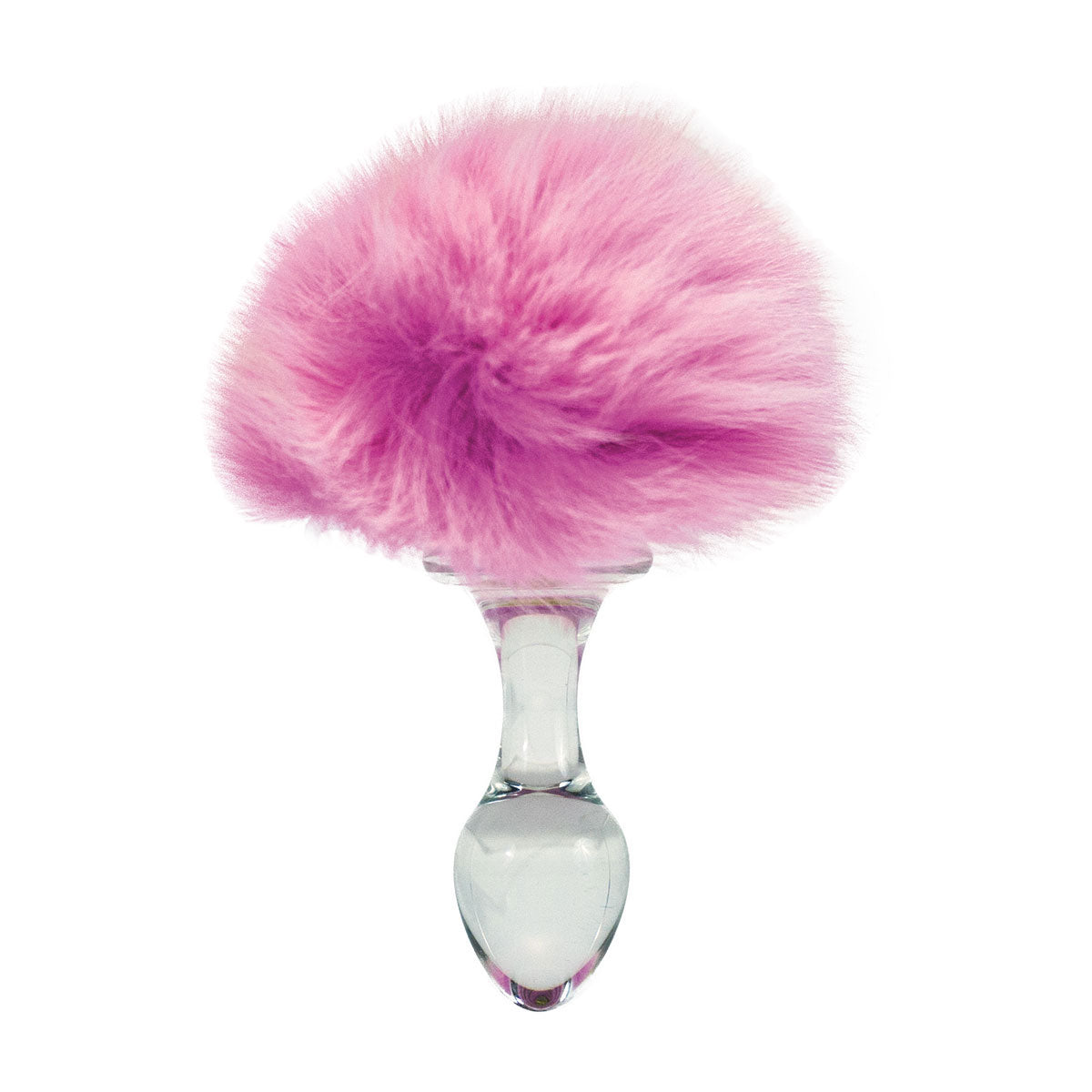 Crystal Delights Magnetic Bunny Tail-Pink-