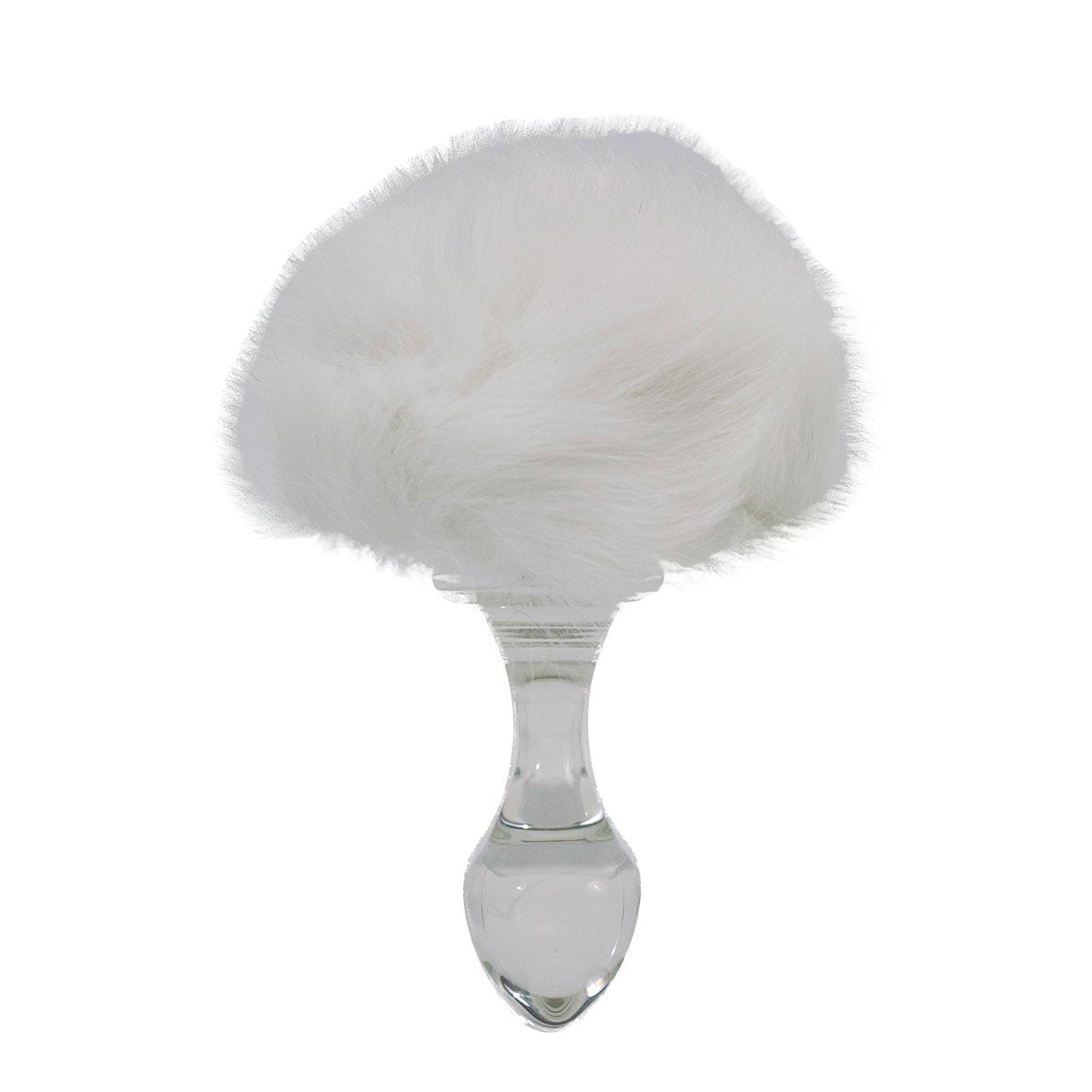 Crystal Delights Magnetic Bunny Tail-White-