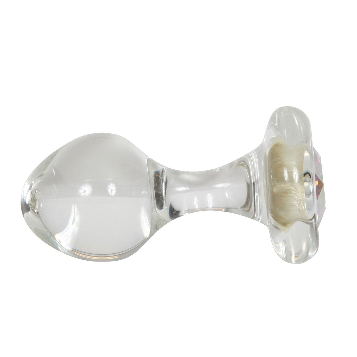 Crystal Delights Small Clear Plug-Exclusives-Aurora Borealis-