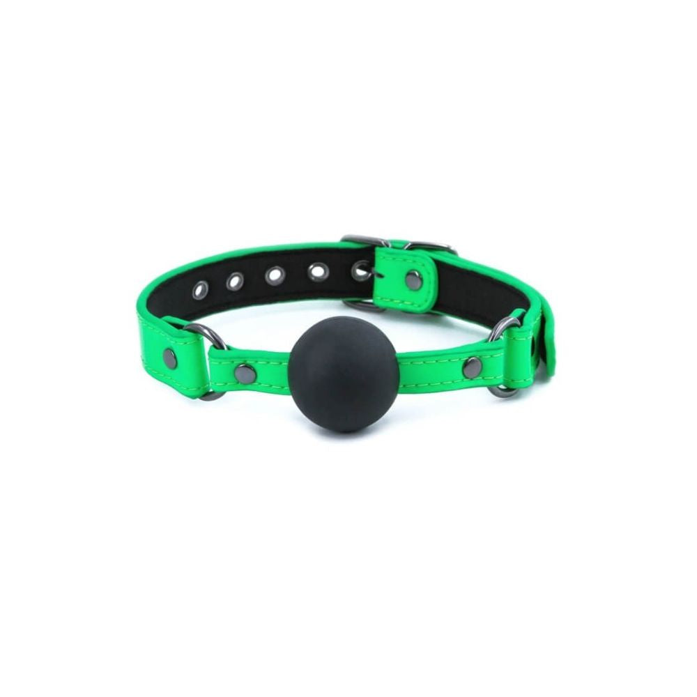 Green Electra Ball Gag