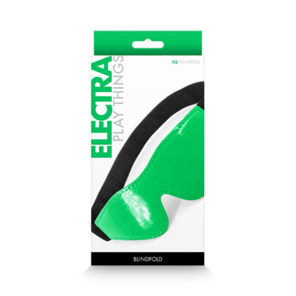 Packaging for the green Electra Blindfold