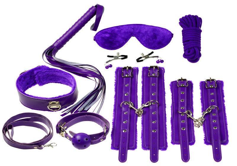 Everything Bondage Kit-Purple-