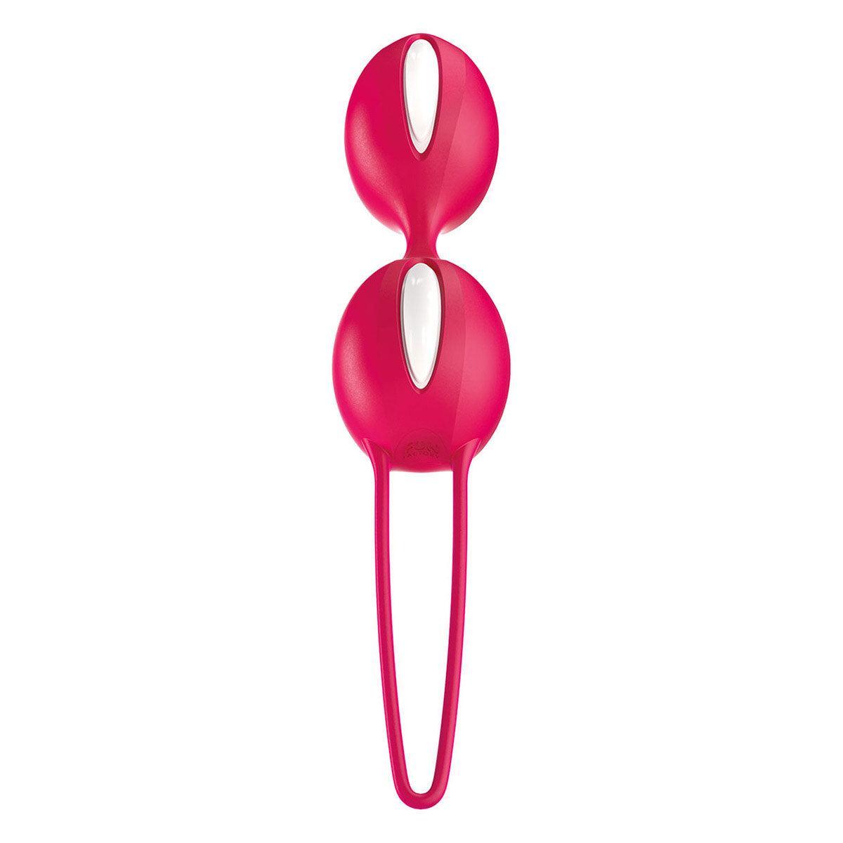 Fun Factory Smartballs Duo-White / India Red-