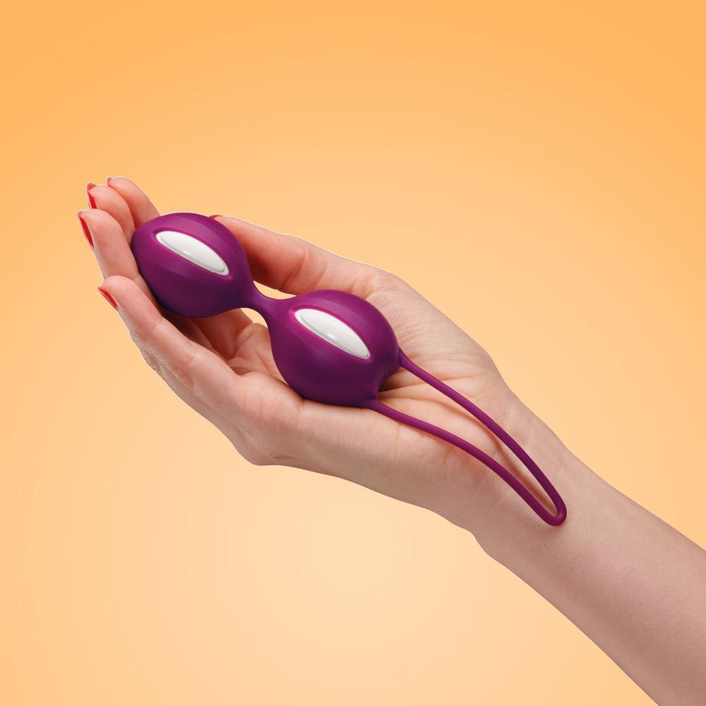 Fun Factory Smartballs Duo-White / India Red-