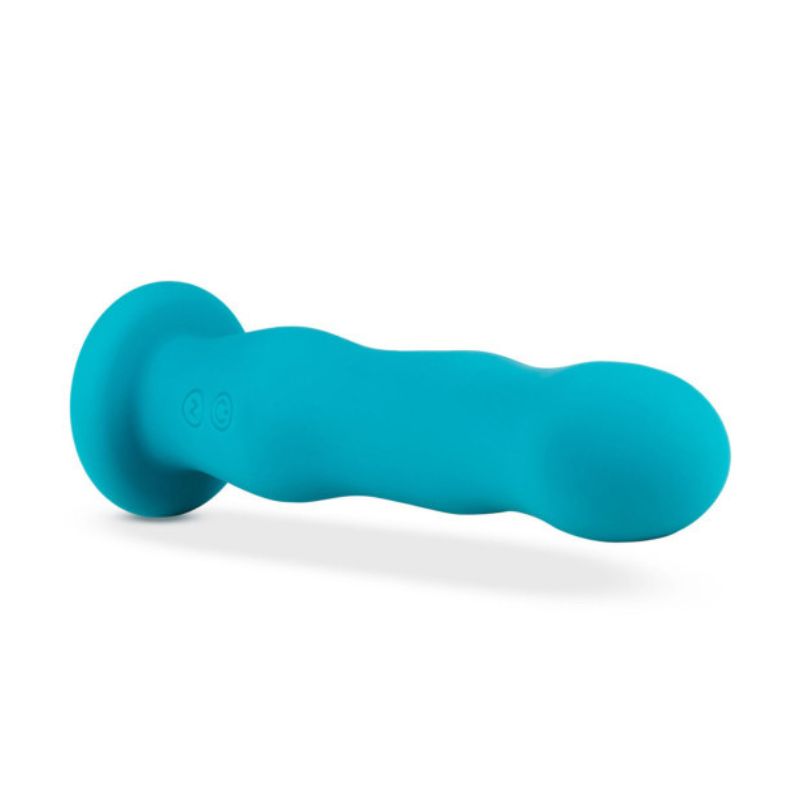 Impressions Miami Teal laying flat on its side with the buttons at the base visible
