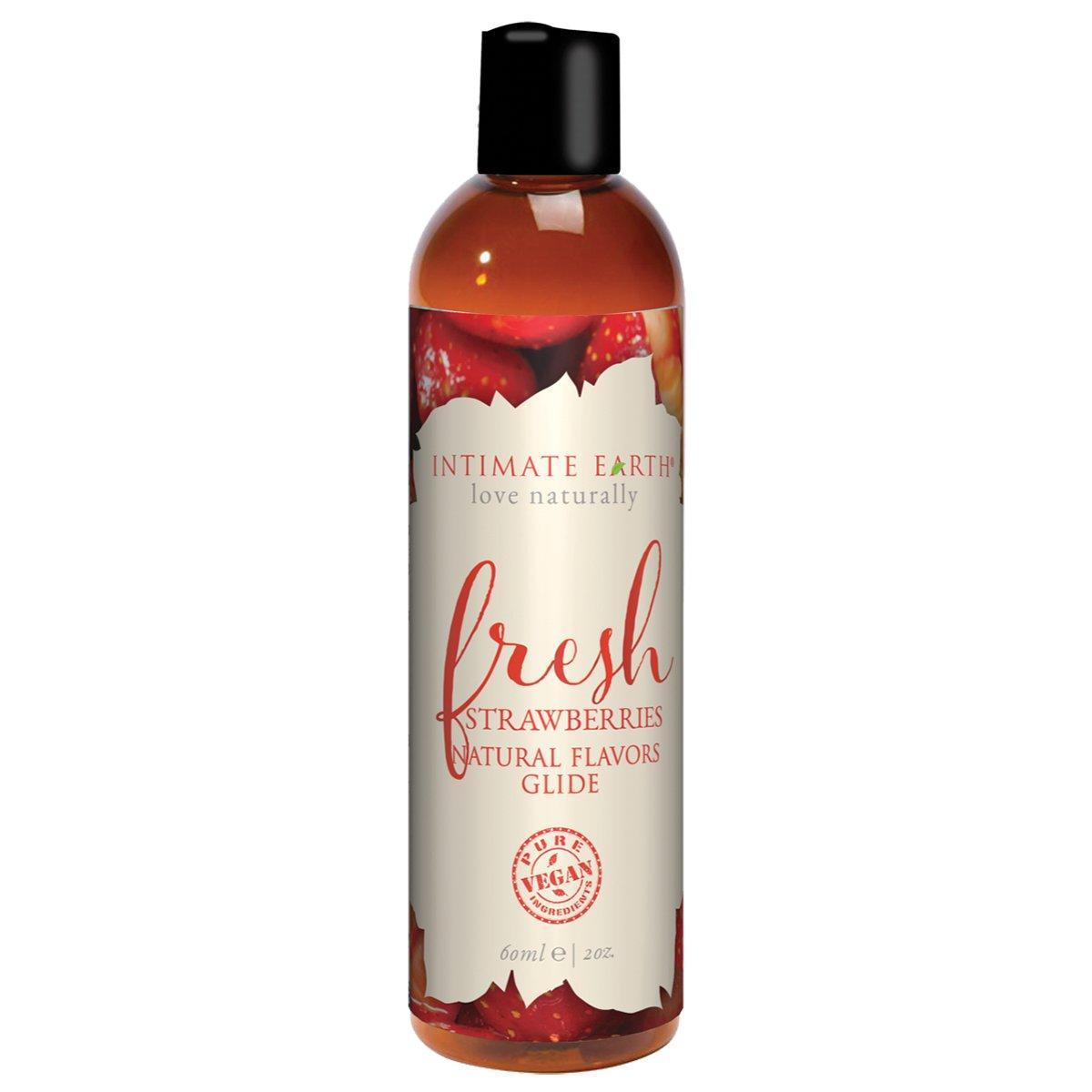 Intimate Earth Flavored Strawberry-2oz-