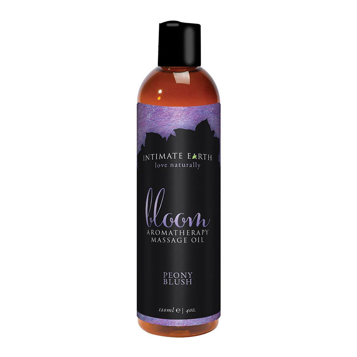 Intimate Earth Massage Oil-Bloom 4oz-