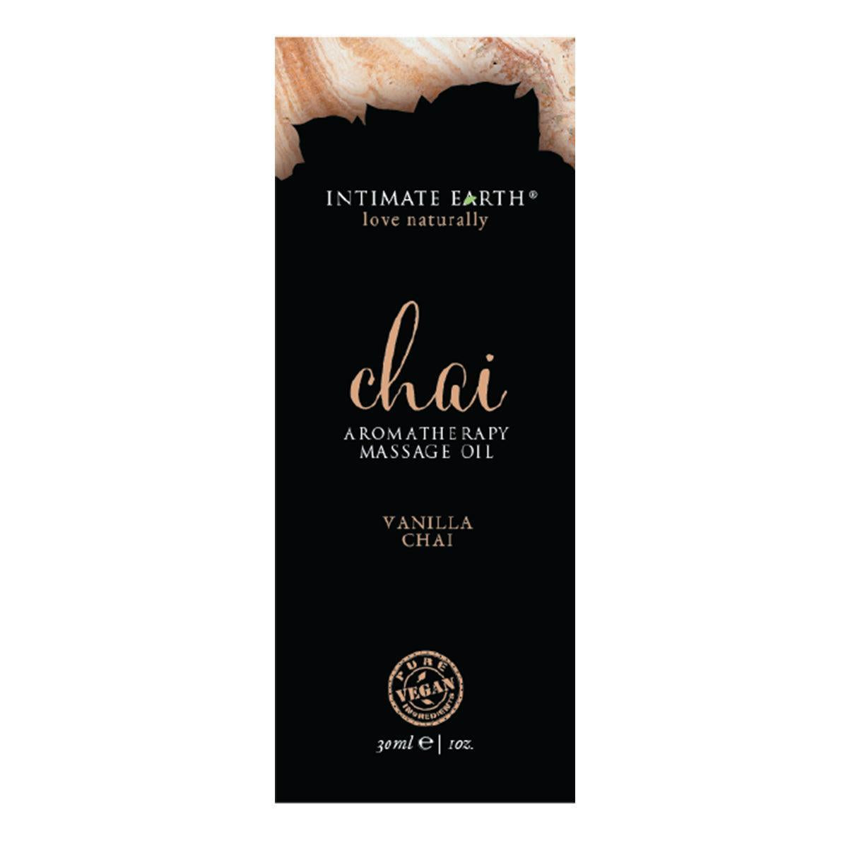 Intimate Earth Massage Oil-Chai 1oz-
