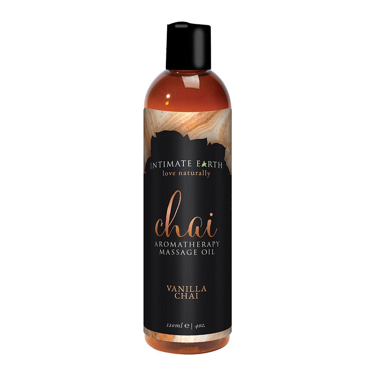 Intimate Earth Massage Oil-Chai 4oz-