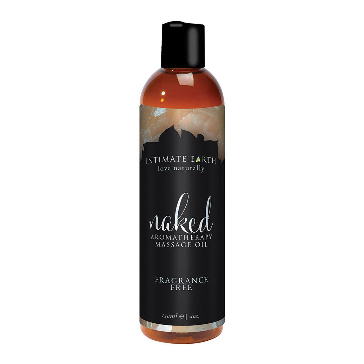 Intimate Earth Massage Oil-Naked 4oz-