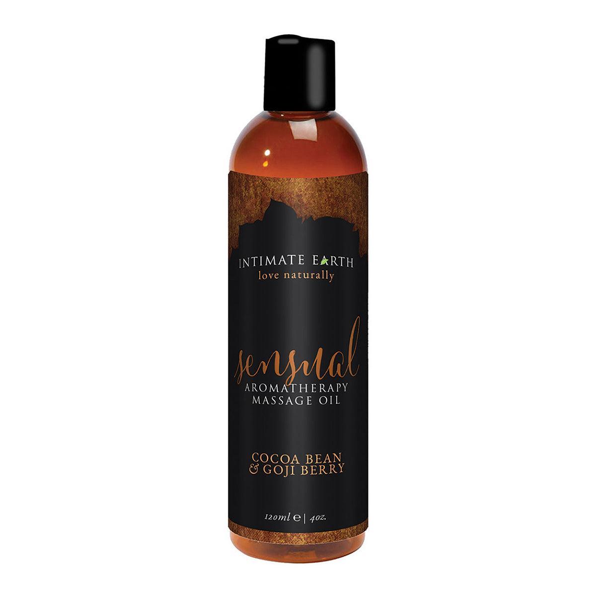 Intimate Earth Massage Oil-Sensual Coco Bean & Goji 4oz-