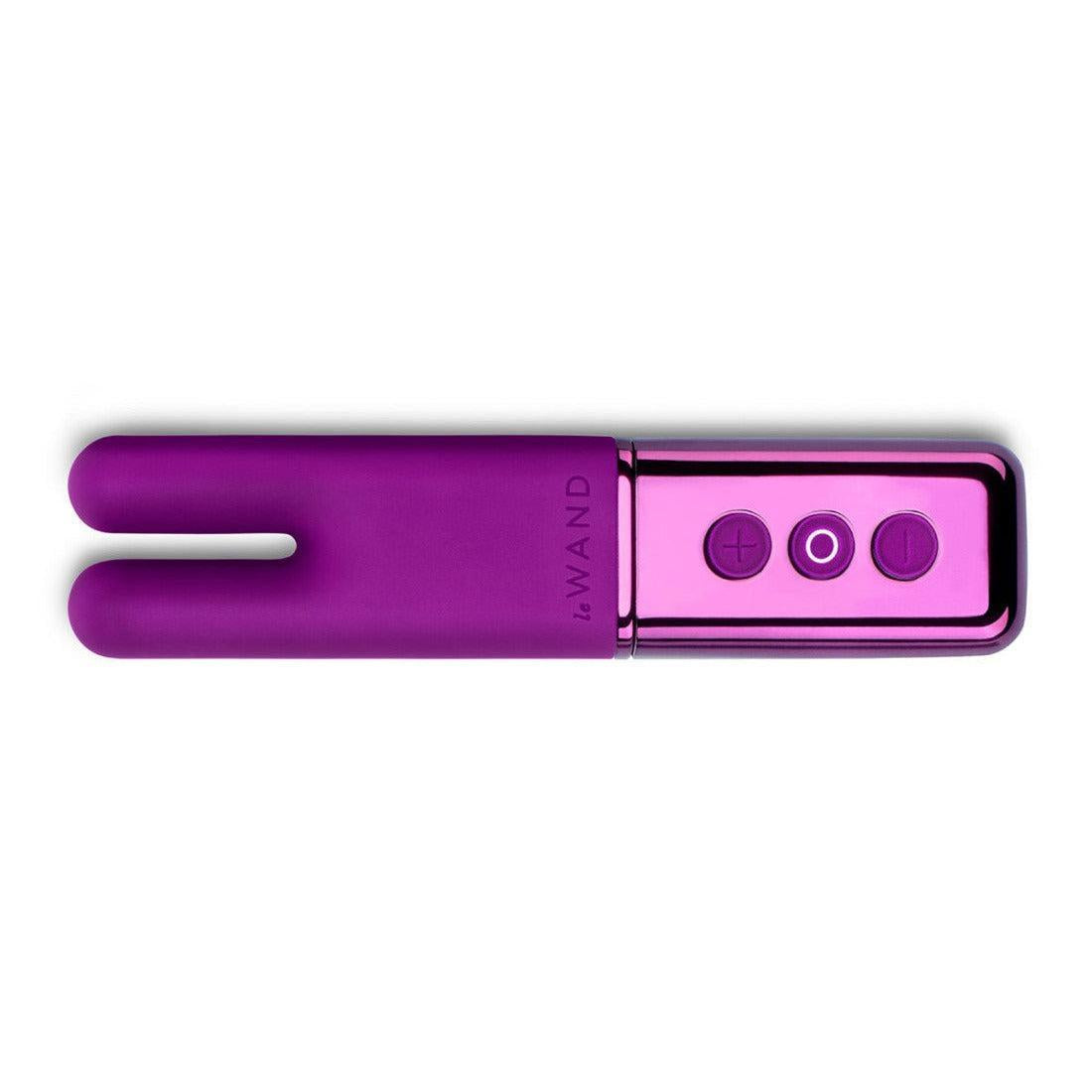 Le Wand Chrome Deux-Intimacy Devices-Dark Cherry-