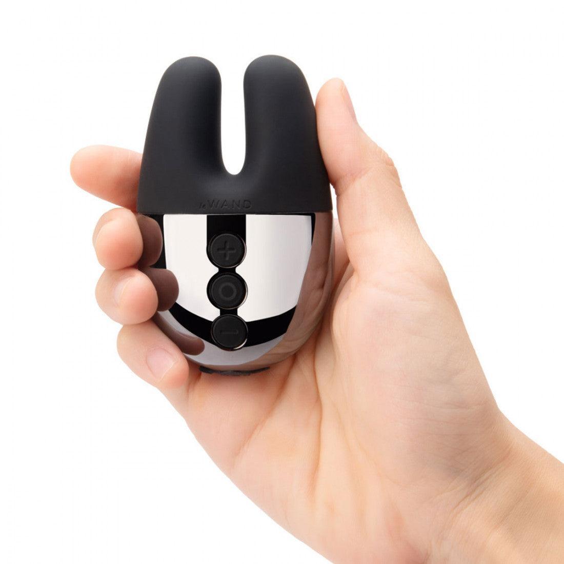 Le Wand Chrome Double Vibe-Black-
