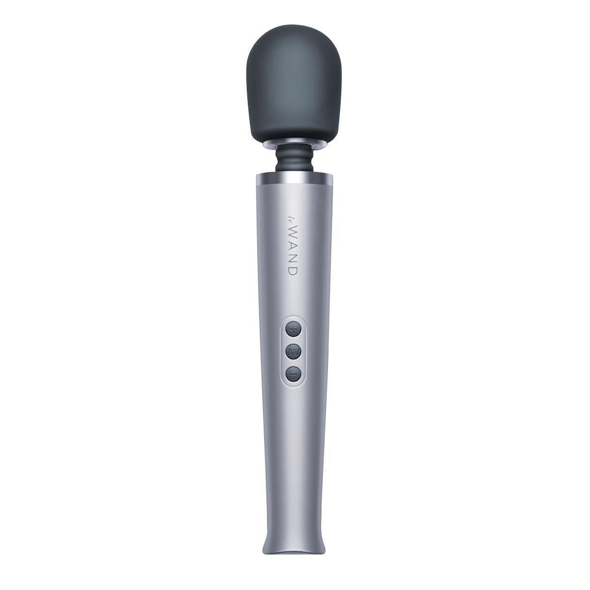 Le Wand Rechargeable Vibrating Massager-Grey-