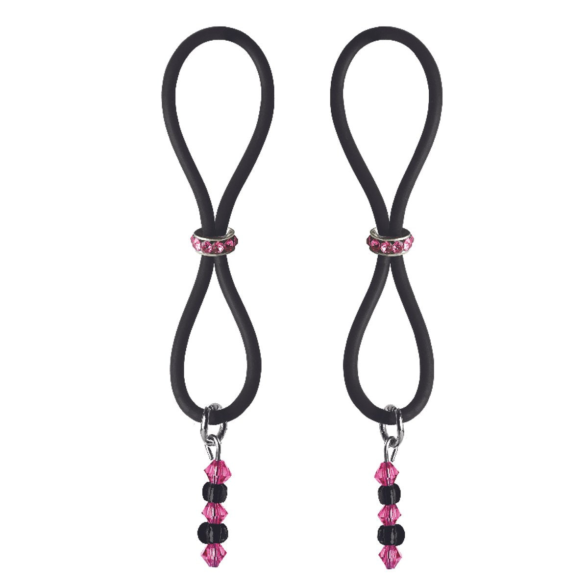 Nipple Halos-Pink Gems Ring-