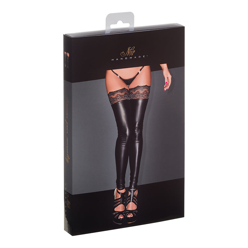 Noir Powerwetlook Stocking Small Packaging Box-L-