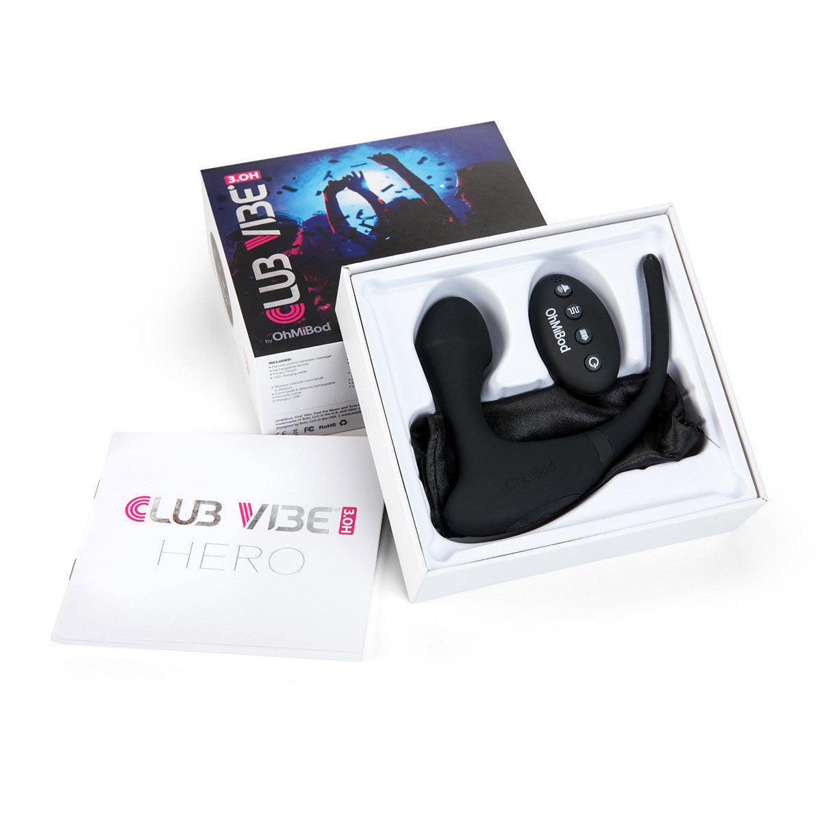 OhMiBod Club Vibe 3.0H Hero Plug-