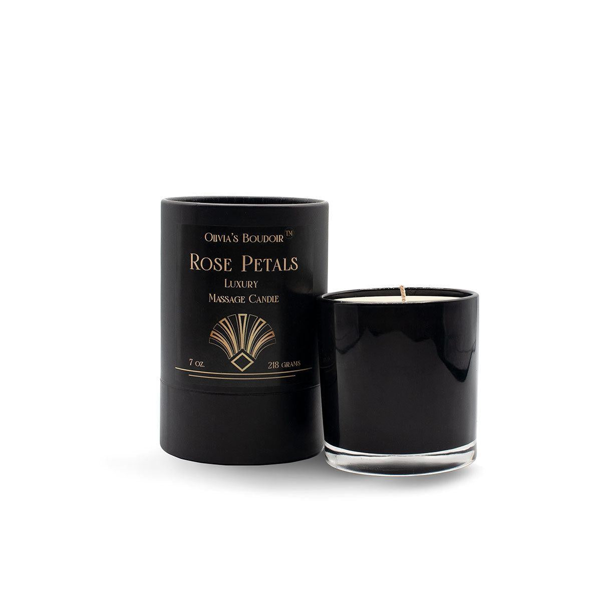 Olivia's Boudoir Candle 6.5oz-Rose Petals-