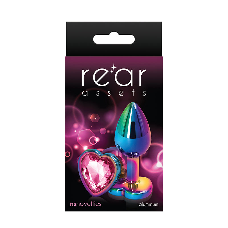 Rear Assets Mulitcolor Heart Small Pink plug box