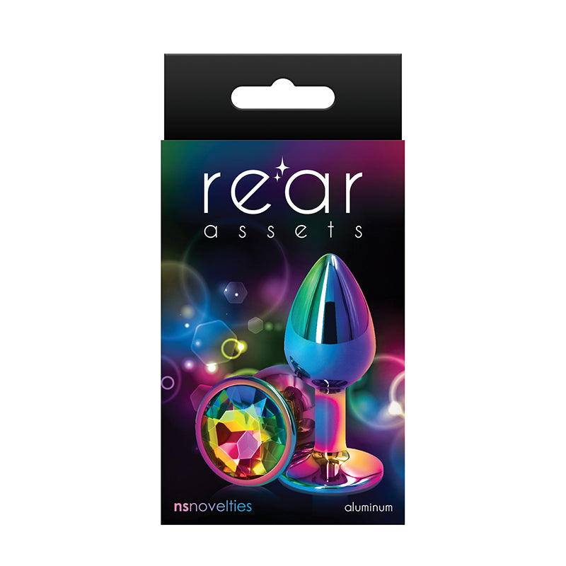 Rear Assets Mulitcolor Small Rainbow plug box