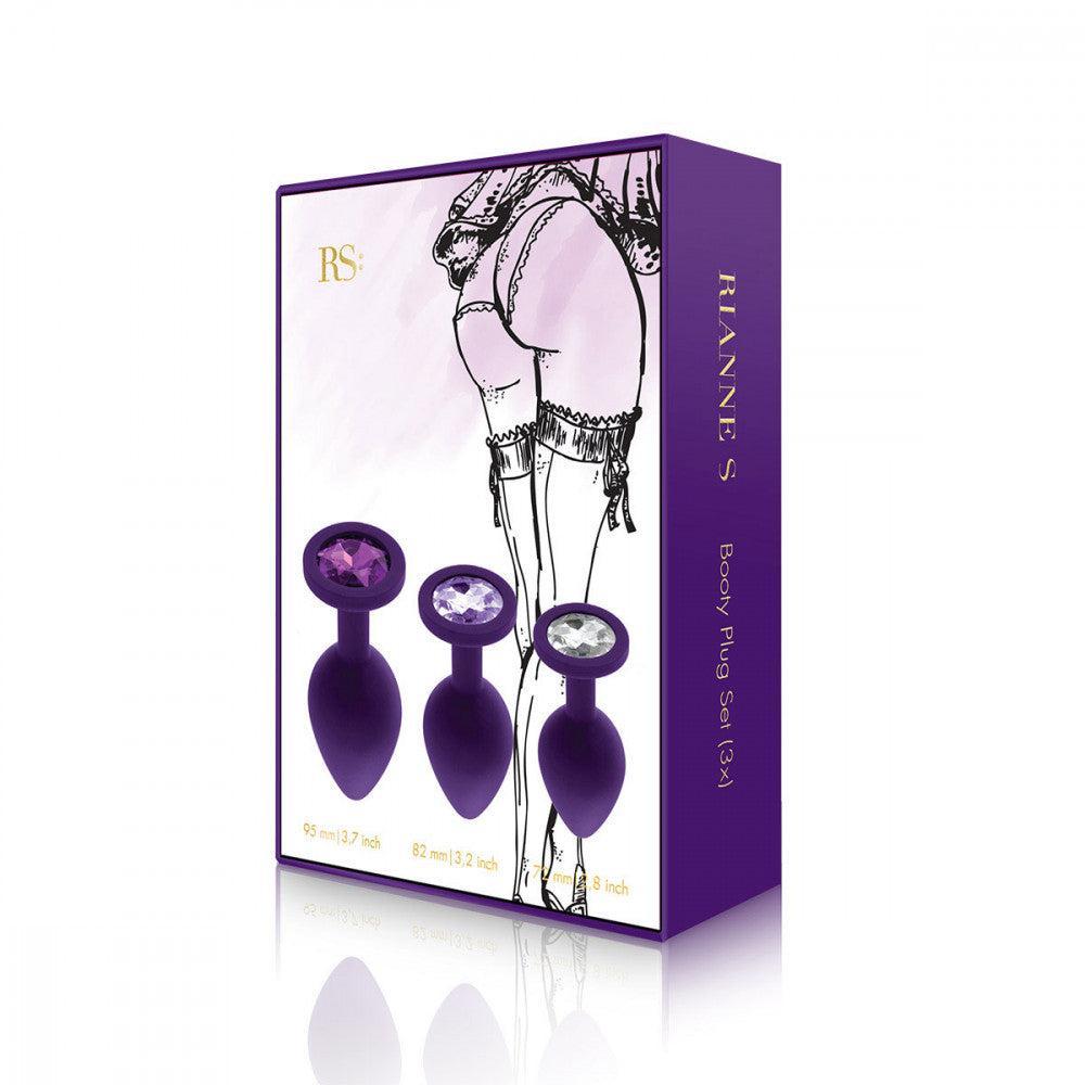 Rianne S Booty Plug Set 3-Pack-Intimacy Devices-
