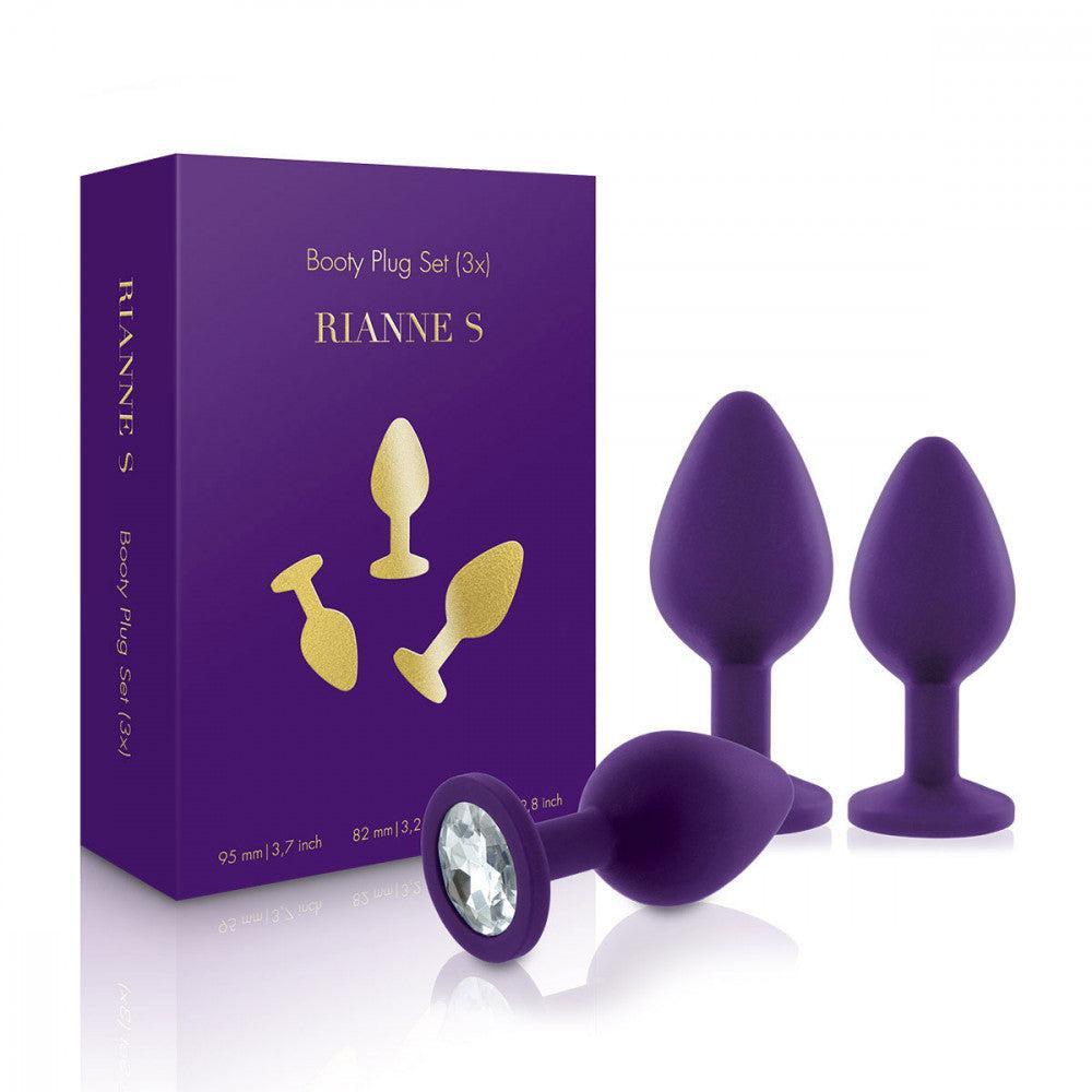 Rianne S Booty Plug Set 3-Pack-Intimacy Devices-