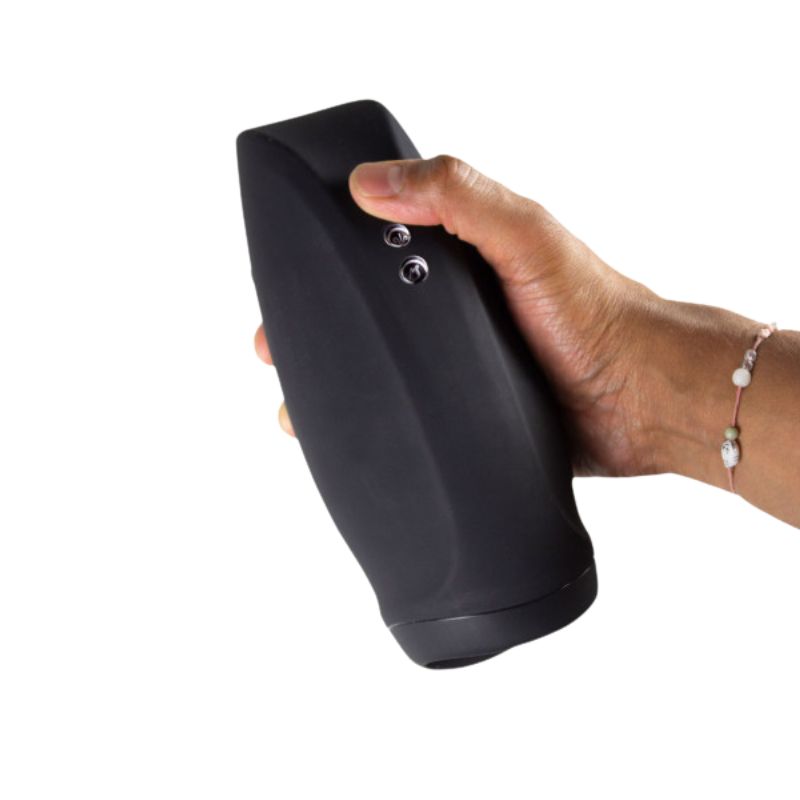 Rocks Off Torrent Stroker held in hand