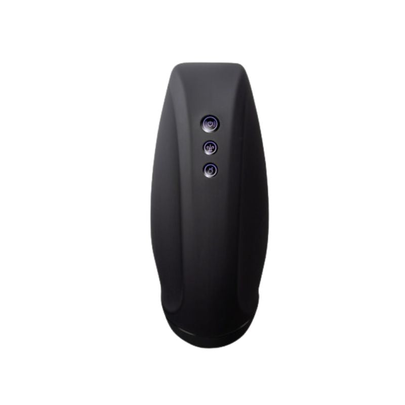 Front view of the Rocks Off Torrent Stroker showing its three control buttons