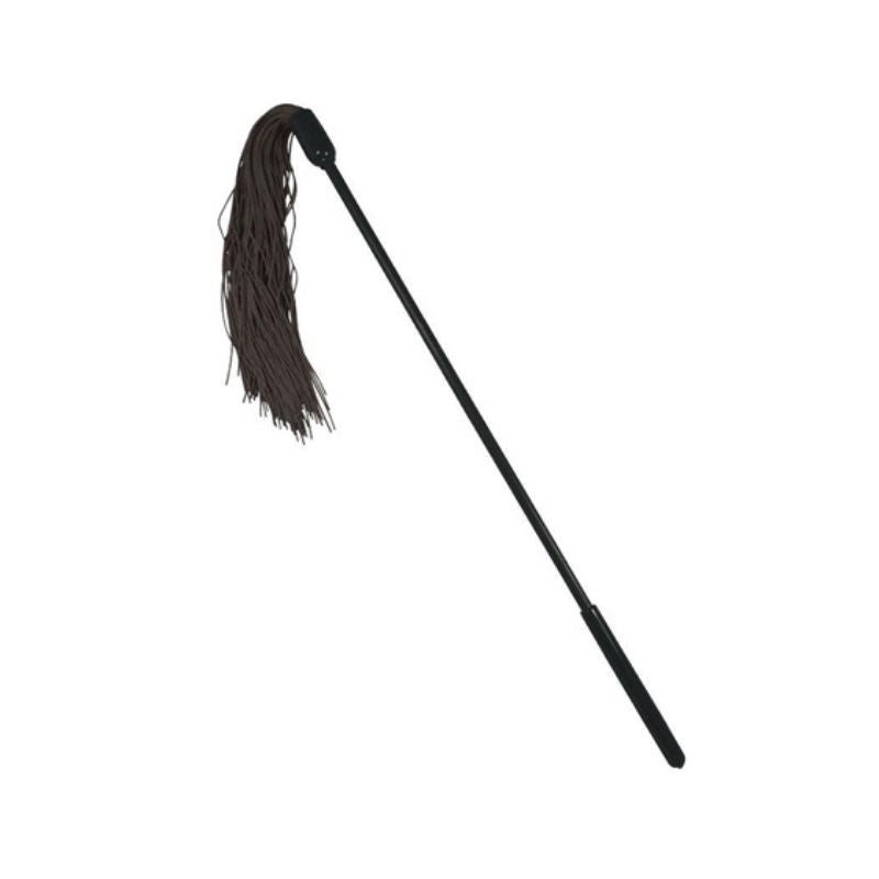 S&M Rubber Tickler with black strands