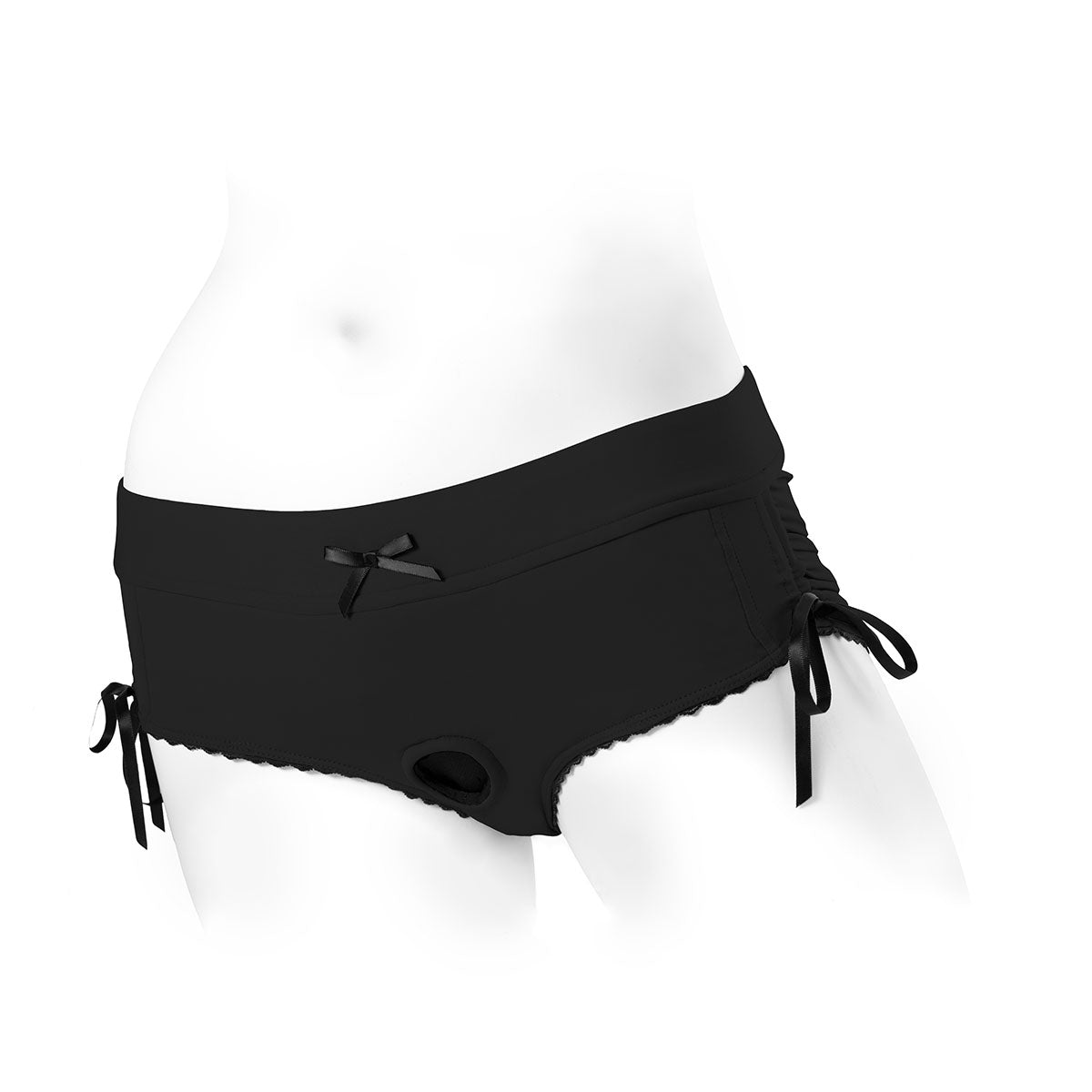 SpareParts Sasha Harness Black/Black-Large-