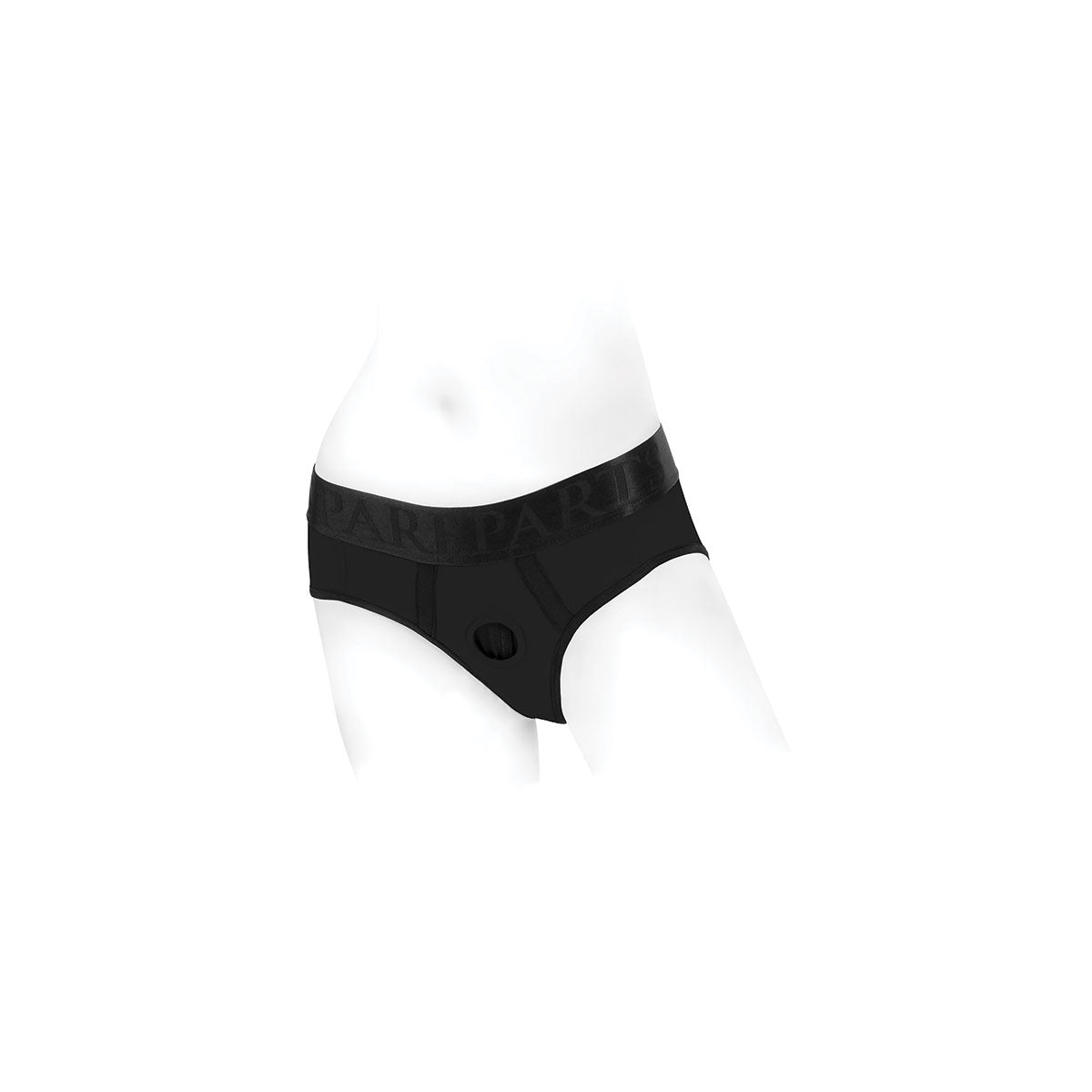 SpareParts Tomboi Harness Black/Black Nylon-XXS-