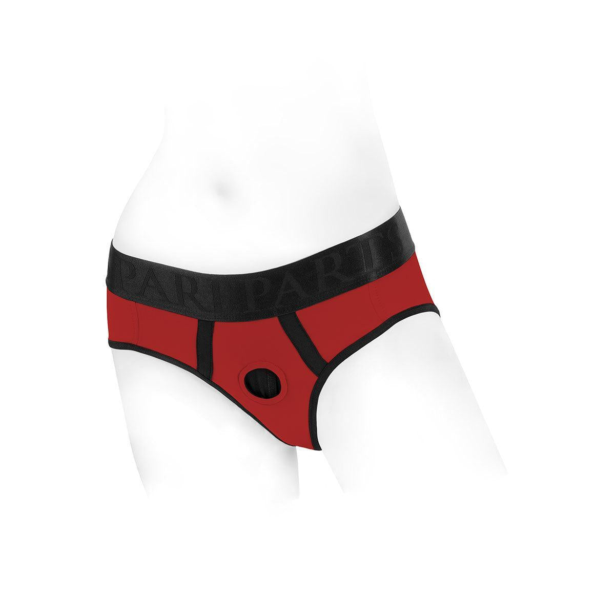 SpareParts Tomboi Harness Red/Black Nylon-2X-