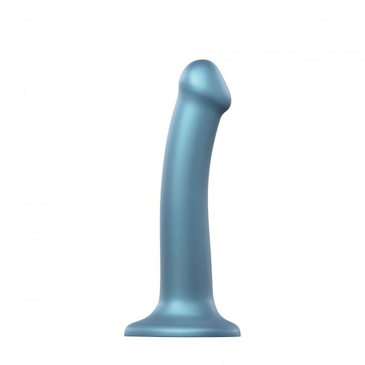 Strap-on-Me Metallic Dildo-Exclusives-Blue Metallic-