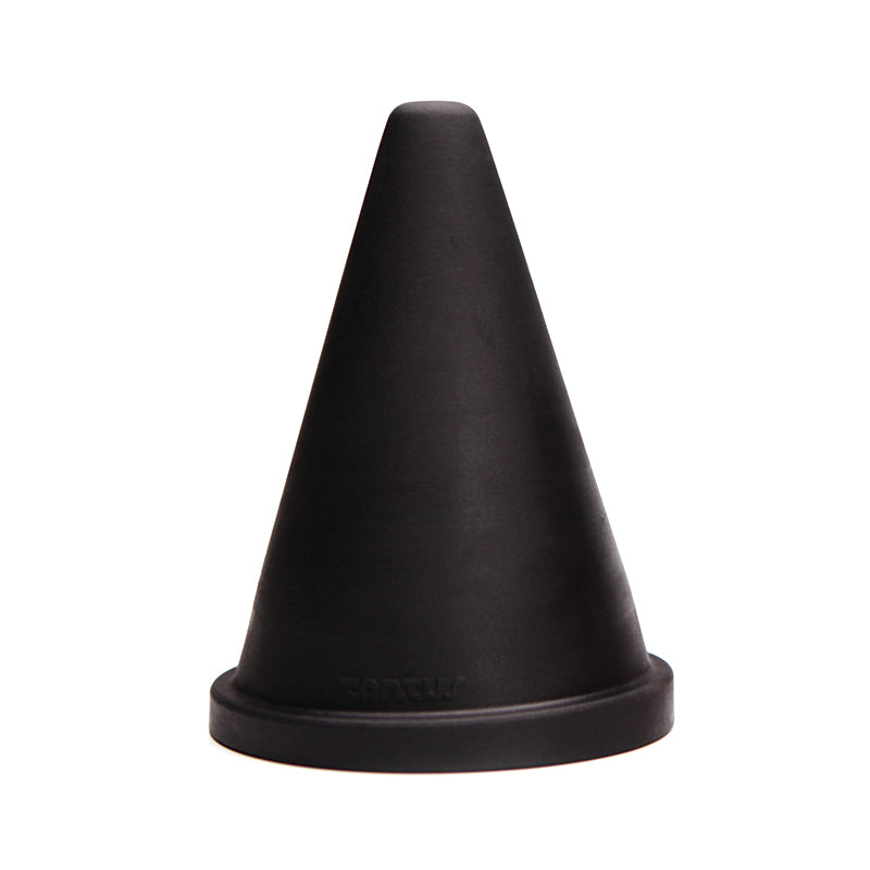 Tantus Cone Black-Squat-