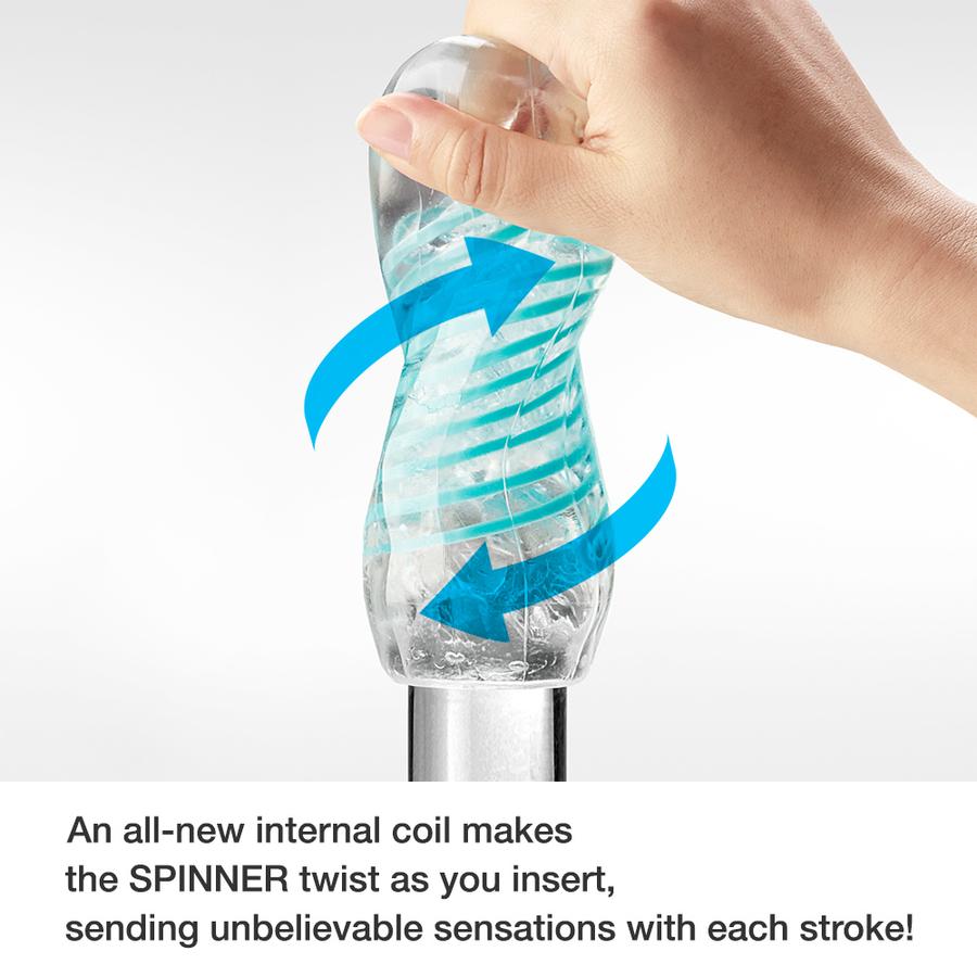 tenga spinner infographic