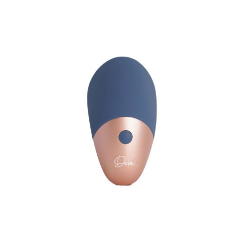 The back side of The Arouser by Deia showing the control button